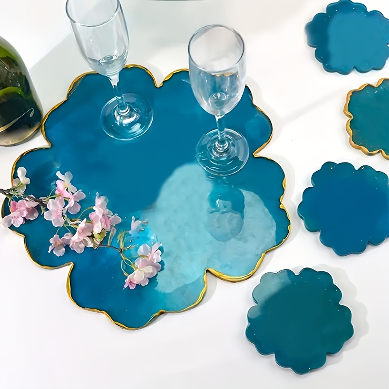 Flower Preservation Resin - 5 peças de Molde de Silicone