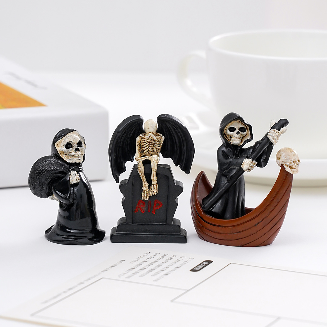 Resin Crafts - Decoração Assustadora de Halloween para Casa: