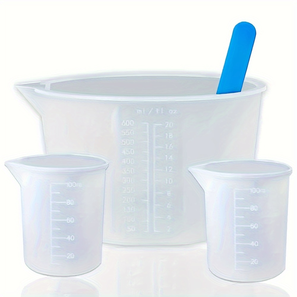 Mixing Cup Silicone - Copos Medidores de Silicone, Suprimentos para