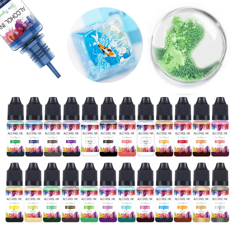 Resin Dye Alcohol - 10ml tinta de arte álcool resina