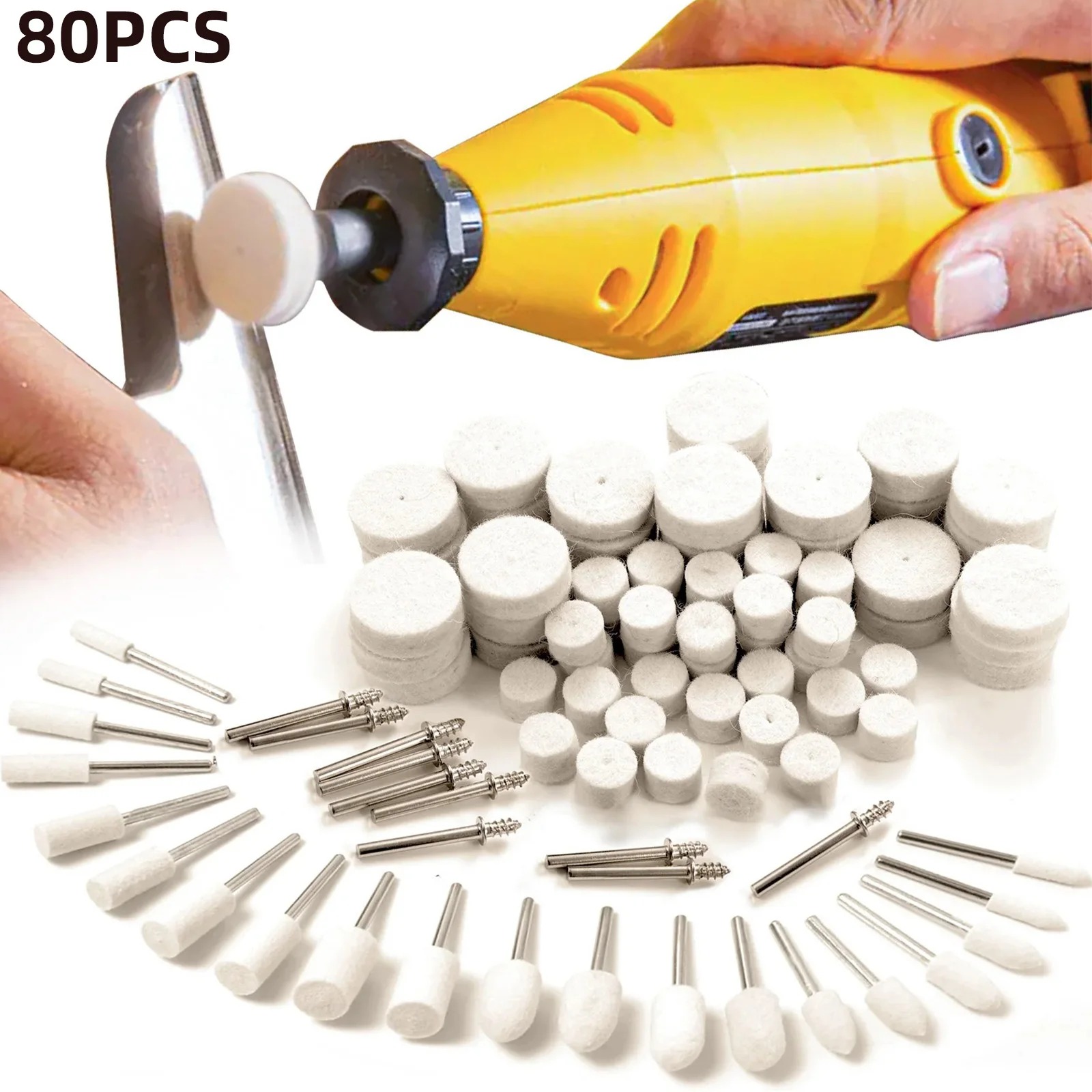 Resin Crafts Diy - Kit de 80 Peças de Rodas