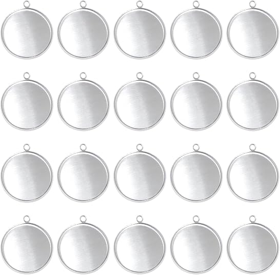 20 peças de aço inoxidável mol - Resin Crafts avaliação e preço