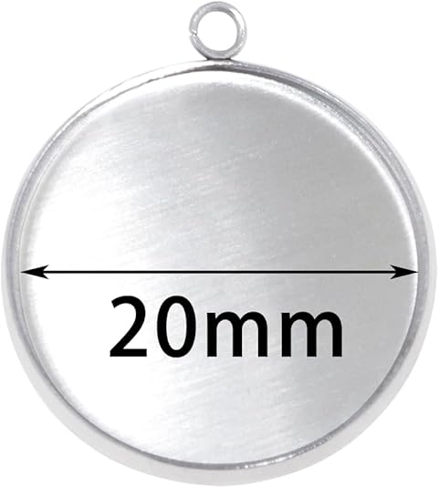20 peças de aço inoxidável mol - Resin Crafts avaliação e preço