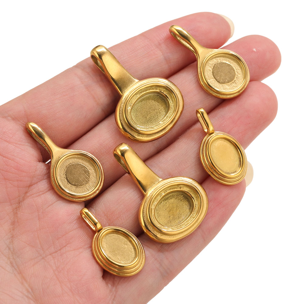 5 pçs de aço inoxidável redond - Resin Crafts Diy avaliação e preço