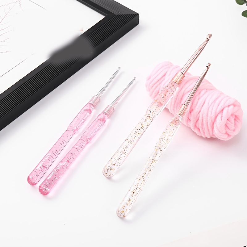 Conjunto de Agulhas de Crochê  - Resin Glitter Pack avaliação e preço
