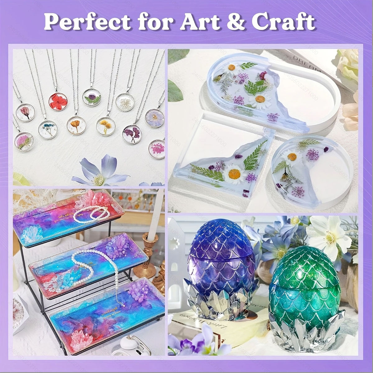 Kit de resina de fundição tran - Resin Jewelry Kit avaliação e preço
