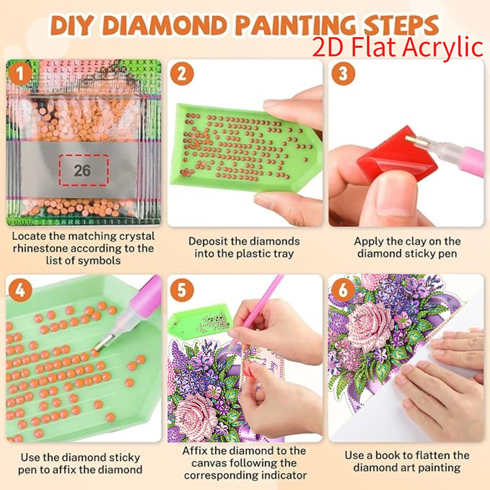 Kit de Pintura em Diamante 5D  - Resin Craft For Beginners avaliação e preço