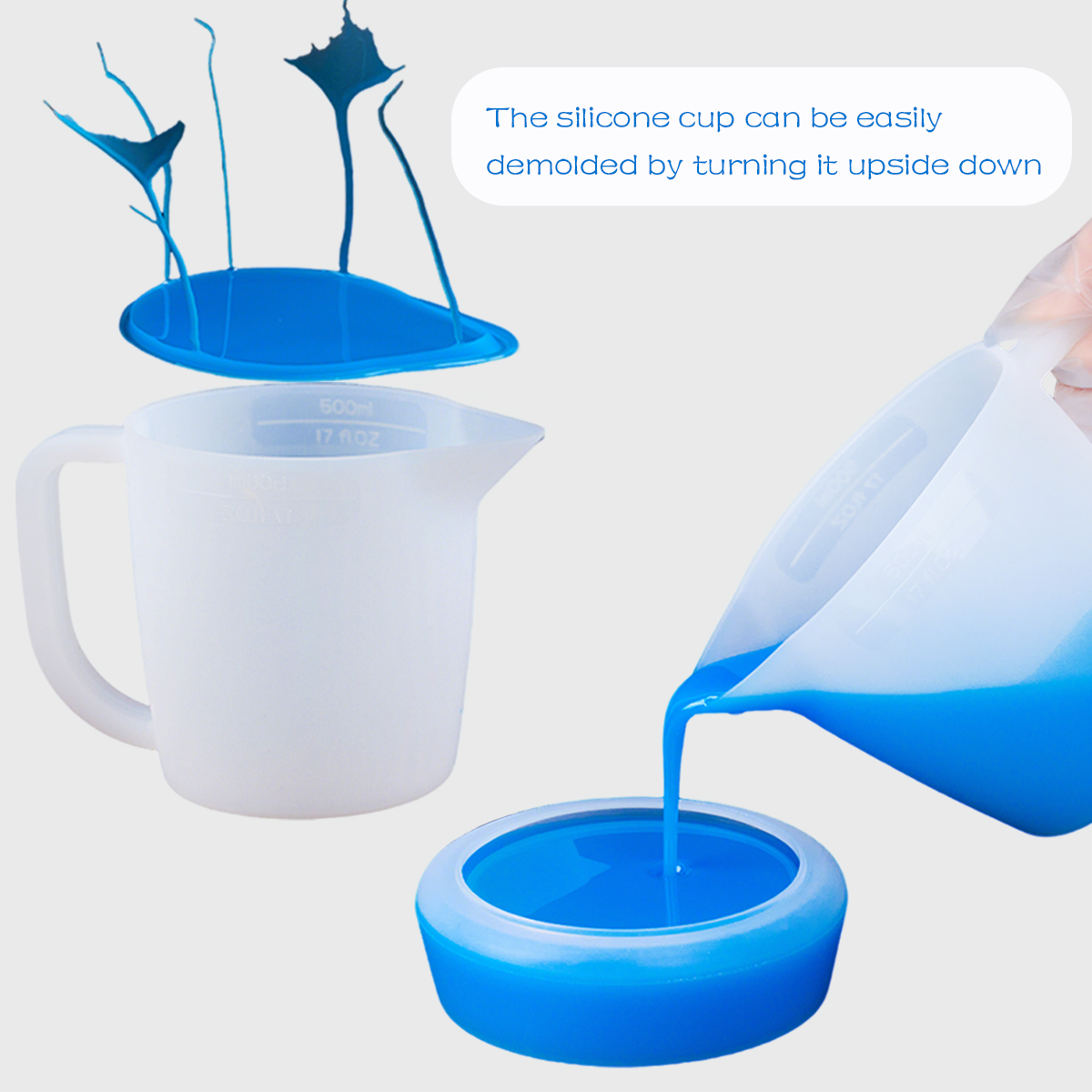 Copo de medição de silicone 50 - Mixing Cup Silicone avaliação e preço