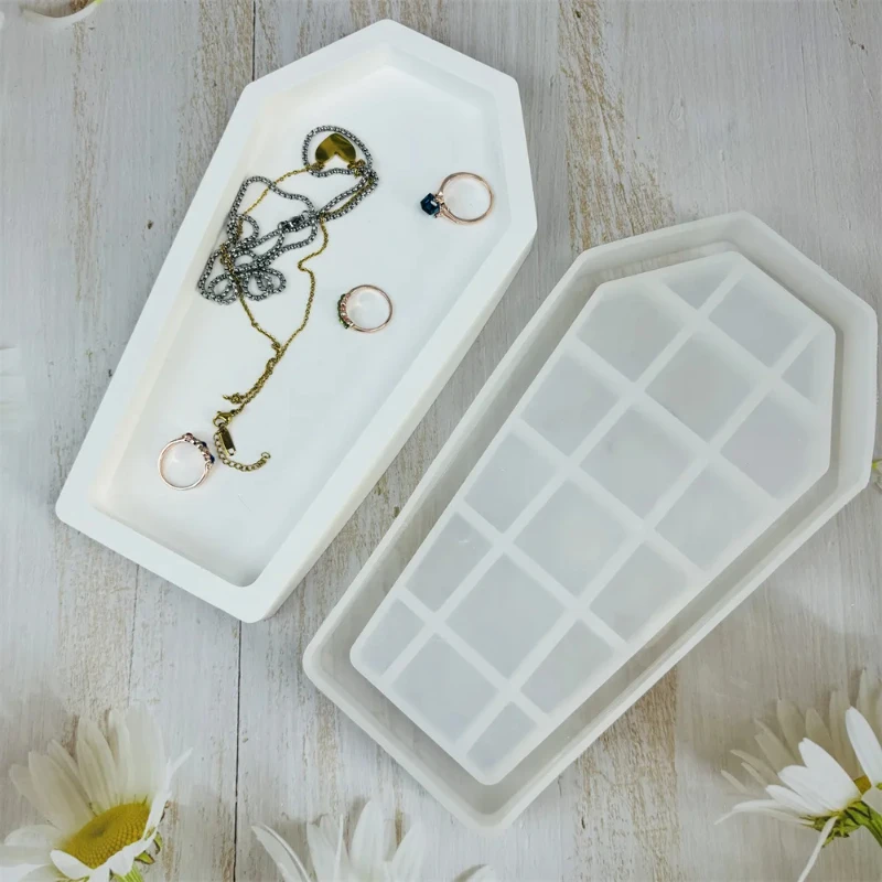 Molde de Resina para Caixão de - Serving Tray Mold avaliação e preço