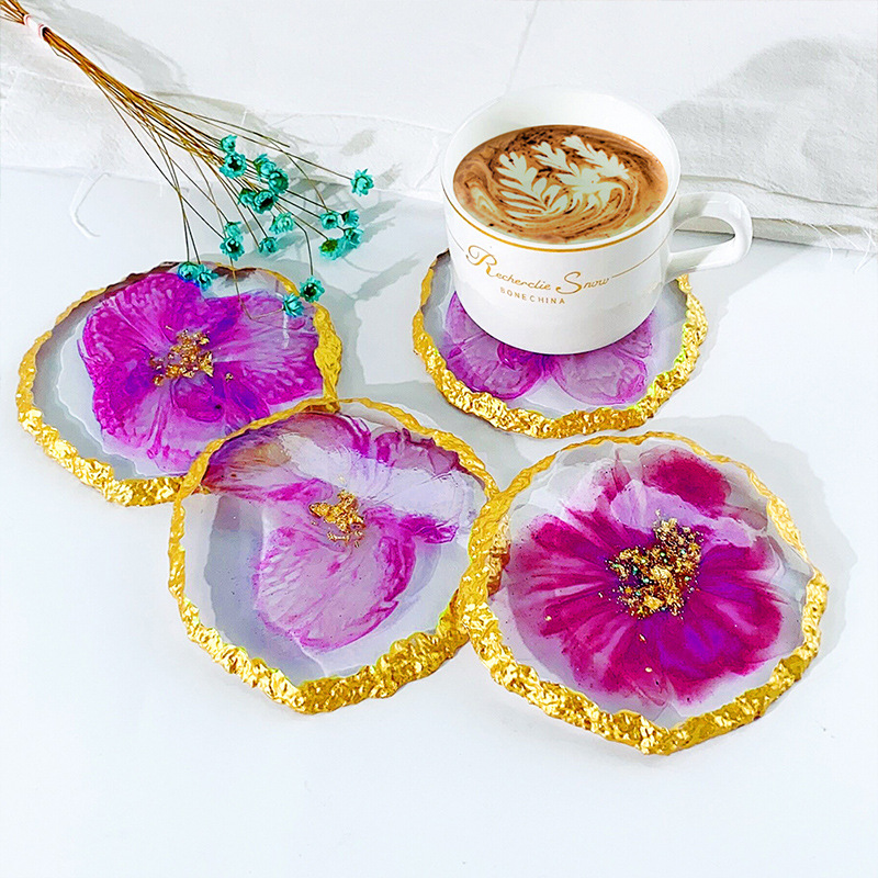 Dm413 drusy coaster resina mol - Resin Craft Ideas avaliação e preço