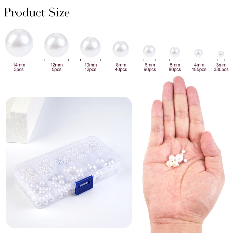 800 pçs artificial falso pérol - Resin Crafts avaliação e preço