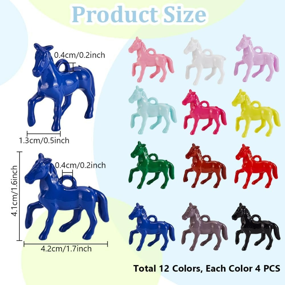 48 pçs pingentes acrílicos opa - Resin Crafts avaliação e preço