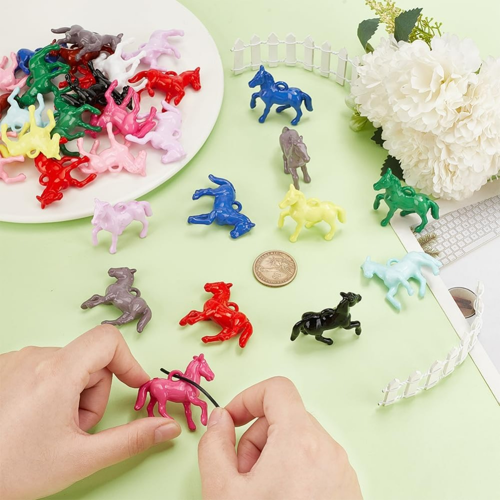 48 pçs pingentes acrílicos opa - Resin Crafts avaliação e preço