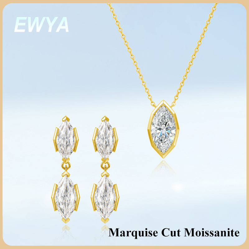 Colar com Pingente de Moissani - Bezels Set Pendant avaliação e preço