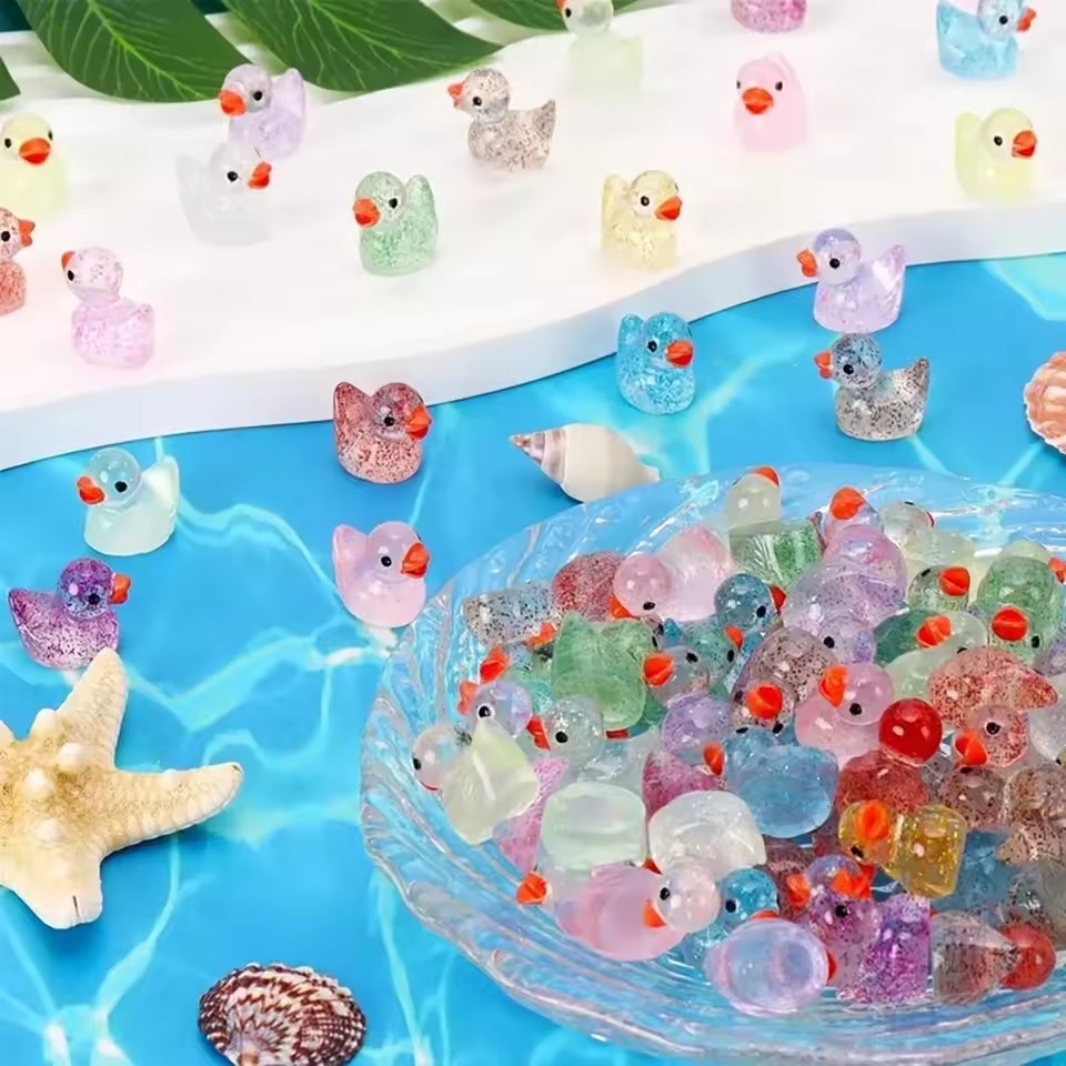Pingente de Pato Amarelo Peque - Resin Craft Material avaliação e preço