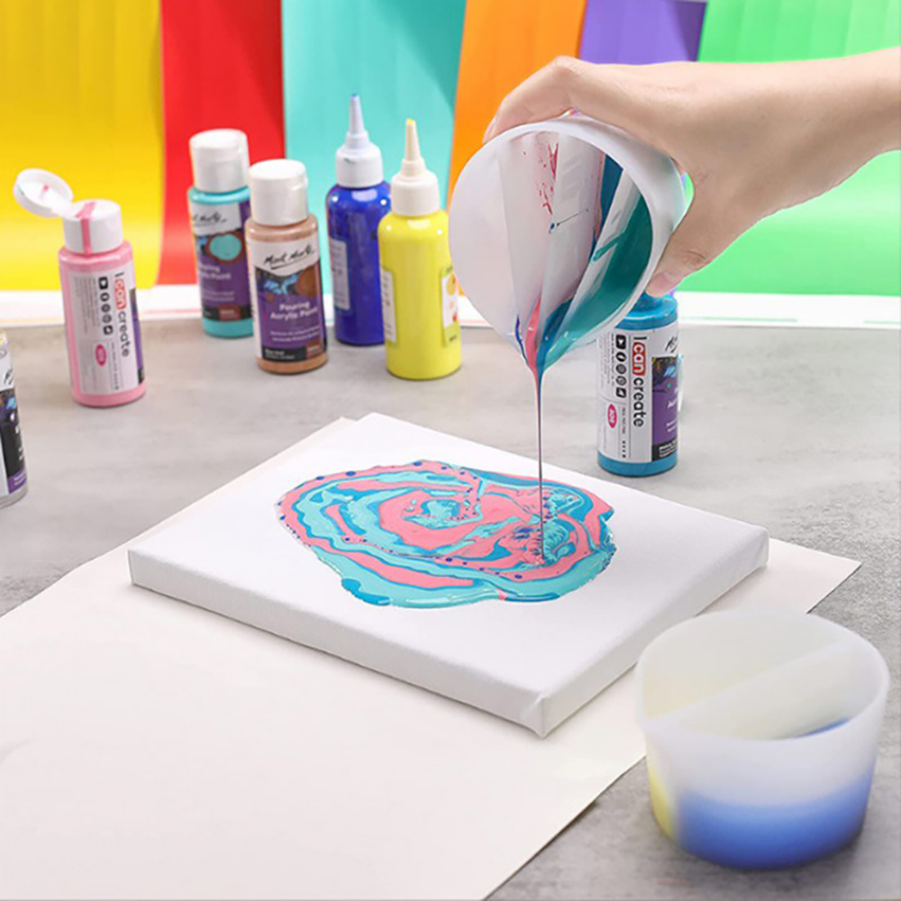 2/3/4/5 grades de silicone cop - Mixing Cup Silicone avaliação e preço