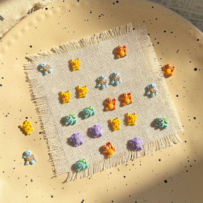 Acessórios de nail art Pokémon - Resin Crafts avaliação e preço