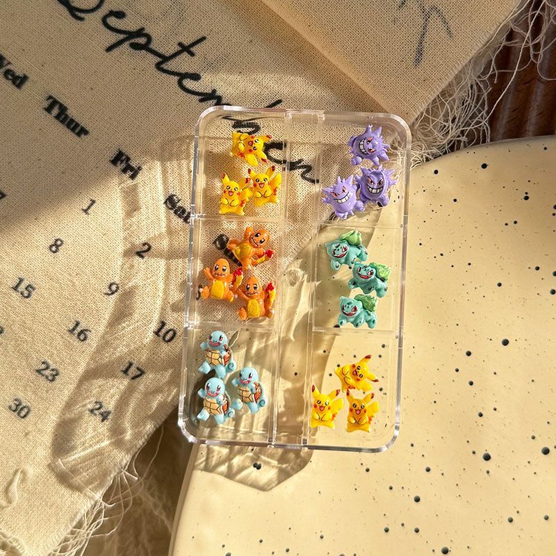 Acessórios de nail art Pokémon - Resin Crafts avaliação e preço
