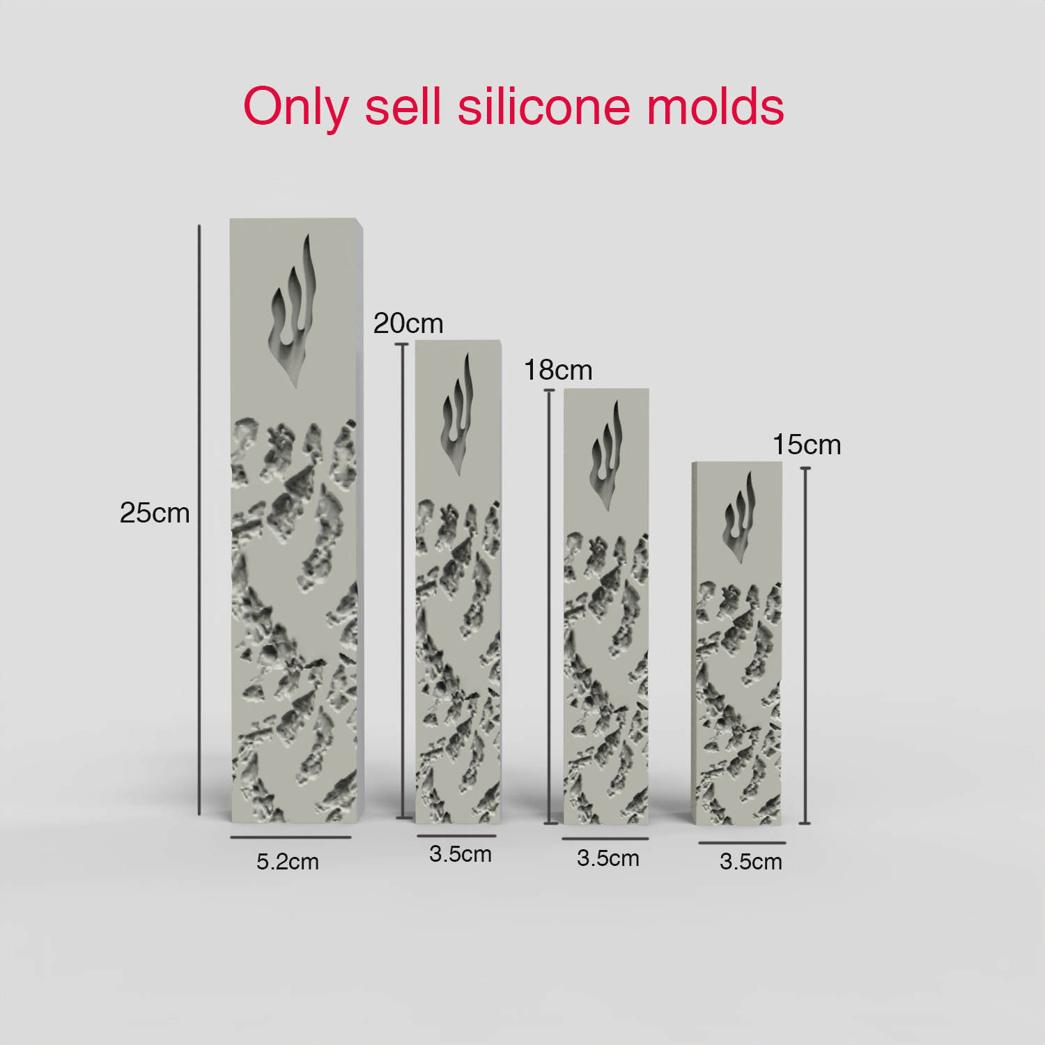 Conjunto de Moldes de Silicone - Serving Tray Mold avaliação e preço