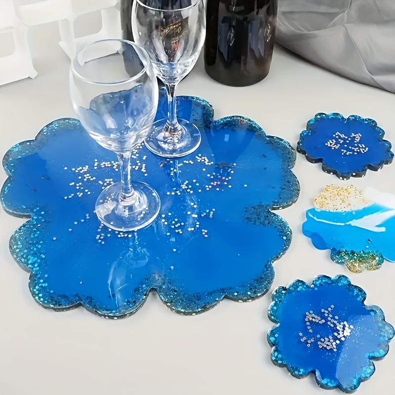 5 peças de Molde de Silicone p - Flower Preservation Resin avaliação e preço