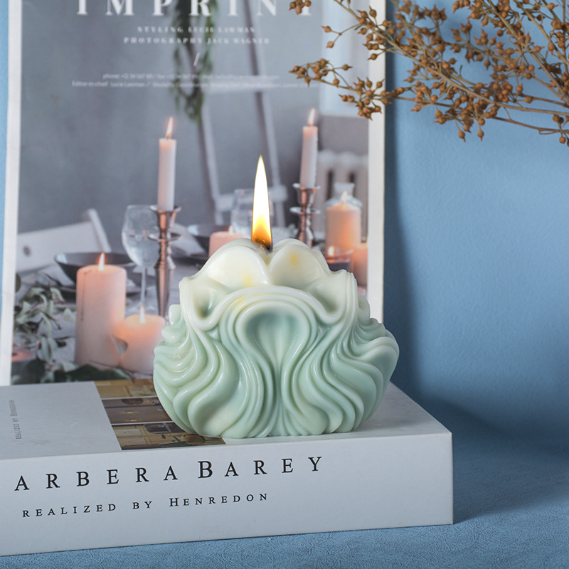 Moldes de Silicone para Velas  - Resin Ocean Wave Mold avaliação e preço