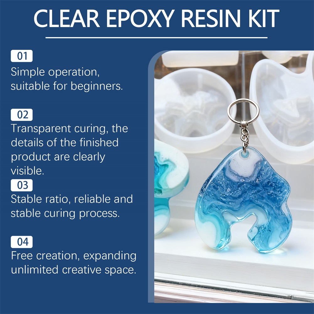 Resina epóxi transparente para - Resin Jewelry Kit avaliação e preço