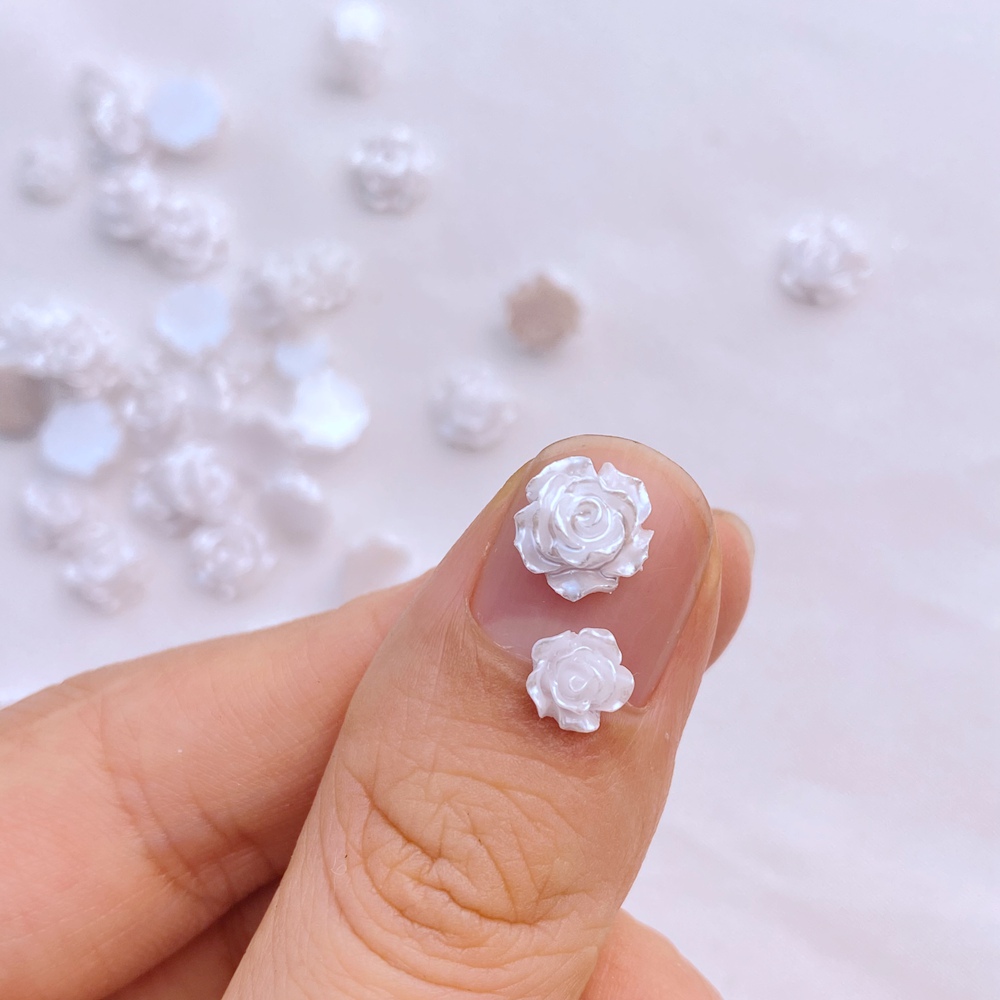Mini Resina Série Flor Branca, - Flower Preservation Resin avaliação e preço