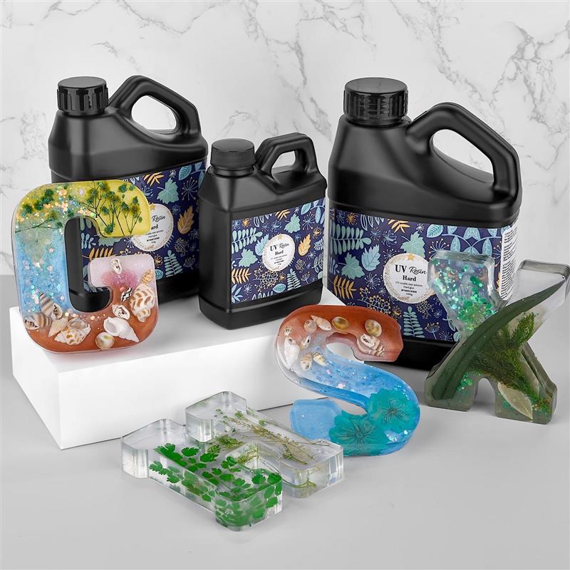 Resina uv cristalina grande uv - Resin Jewelry Kit avaliação e preço