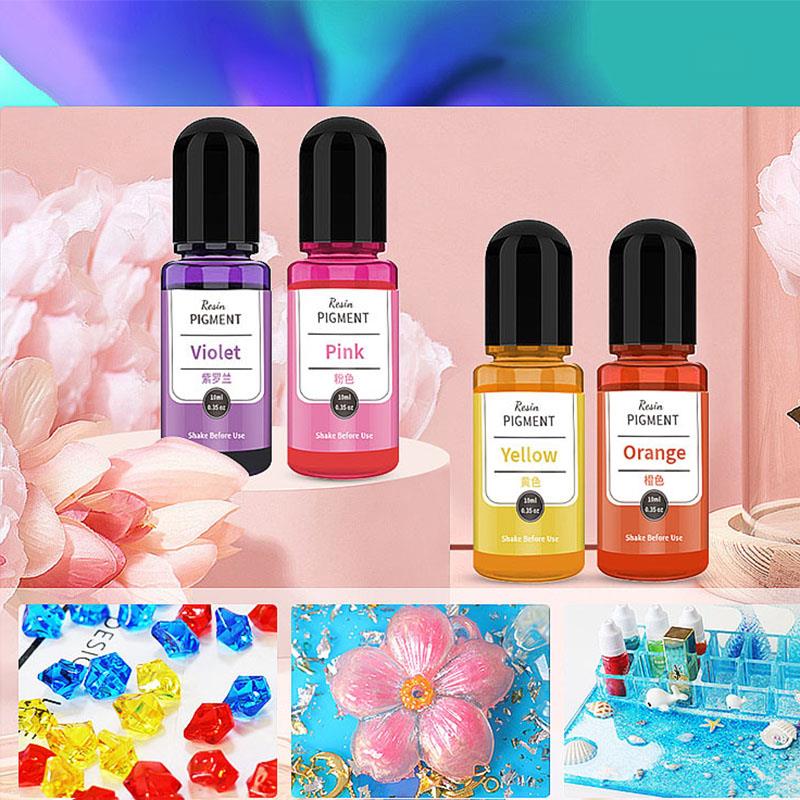 24 cores arte tinta álcool res - Resin Dye Alcohol avaliação e preço